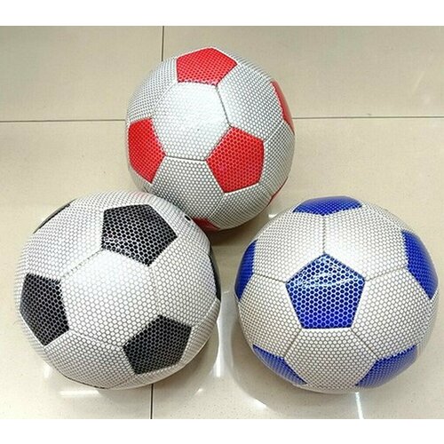 Мяч футбольный PU размер 5, 310 г, 4 цвета мяч футбольный 4 сл размер 5 22 см pu сшитый silapro