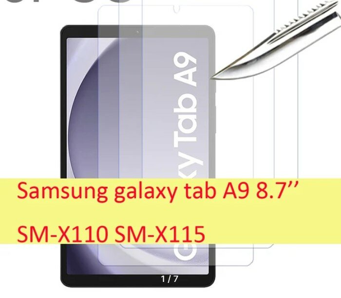 Закаленное стекло для Samsung Galaxy Tab A9 8.7” DF sSteel-84