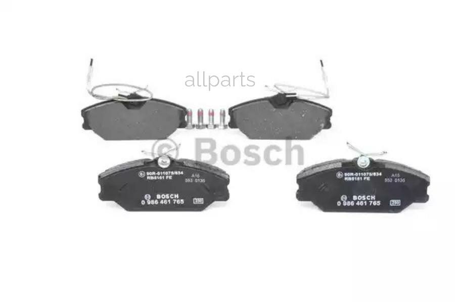 BOSCH 0986461765 Колодки тормозные дисковые