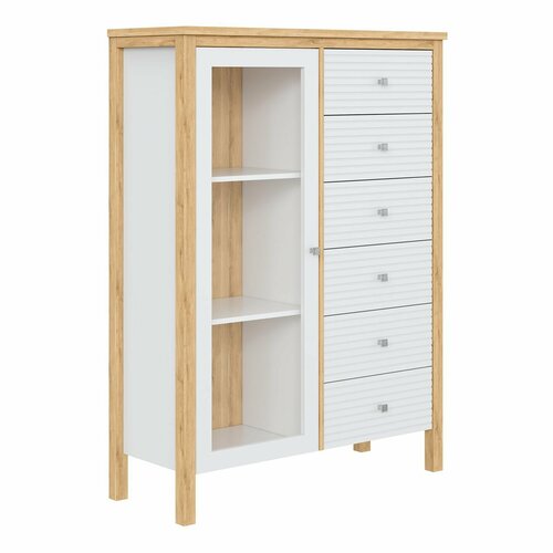 Тумба Гостиная Вояж 16 РЯ белый лакантик 24 21621₽