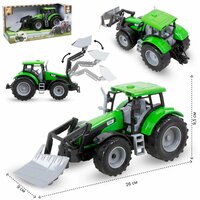 С инерционным трактором ребёнок представит себя профессиональным водителем спецтранспорта. Игрушка оснащена инерционным механизмом. Для его активации  ...