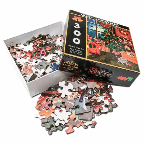 Пазл Piece Puzzle 300, Cozy Christmas anatolian 260 piece of beach arbitrary puzzle 3322