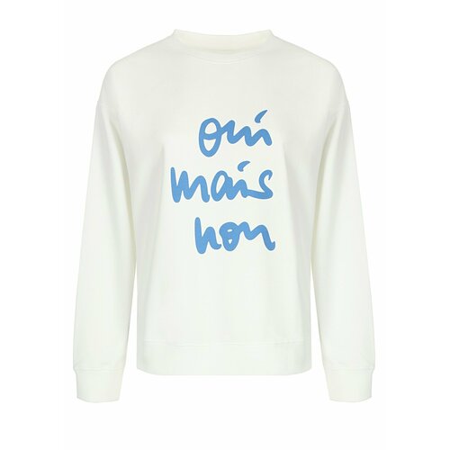 Пуловер JUVIA, размер L, белый 2021 men hip hop hoodie streetwear sweatshirt graphic print hooded hoodie harajuku cotton fleece pullover autumn sweat shirt