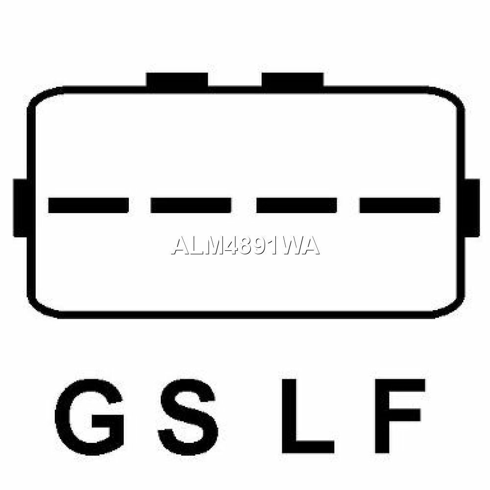 Генератор Mitsubishi Eclips, Galant, Lancer, Outlander (Митсубиси Эклипс, Галант, Лансер, Аутлендер) — фото 1