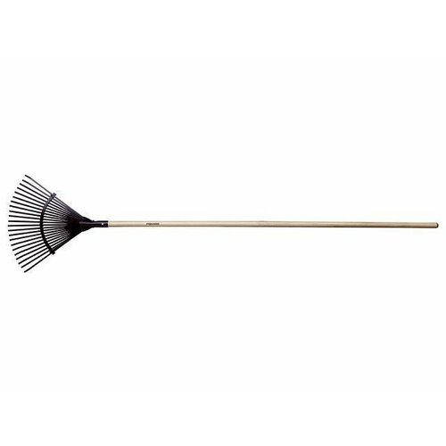 Веерные грабли для листьев Fiskars Classic черные 1001586