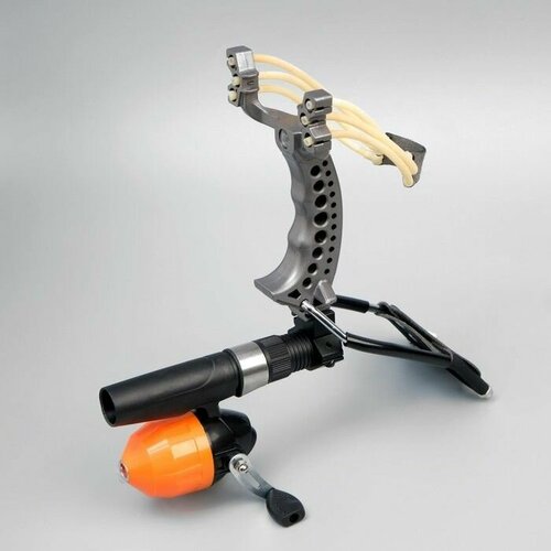 Рогатка рыболовная, 3 жгута, 2 стрелы рогатка для игрушек на открытом воздухе мощная фотография стрела для кемпинга мини стрела искусственное снаряжение для взрослых