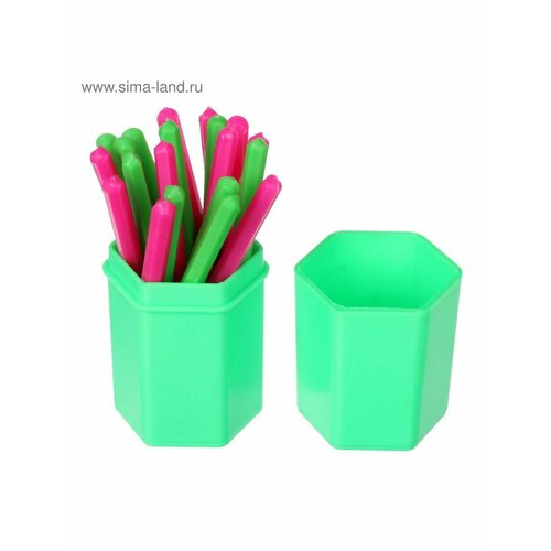Счетные палочки 20 шт в пенале флуоресцентных