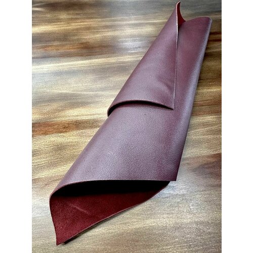 Кожа натуральнаяФормат А3Кожа Орфей 12-14мм цв бордовый 900₽