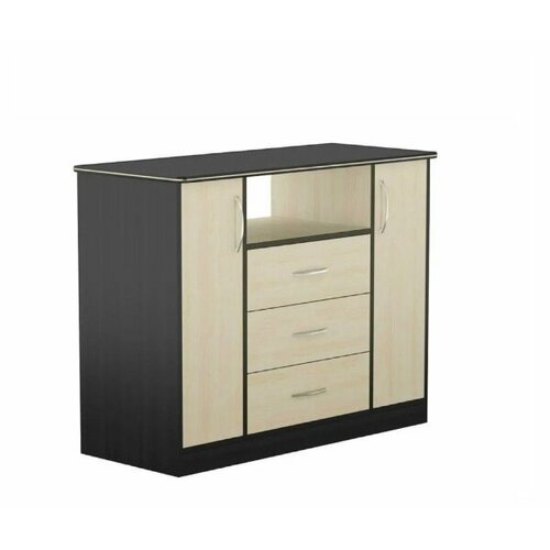 ЭКО Комод Дуэт универсальный венгедуб молочный 8610₽