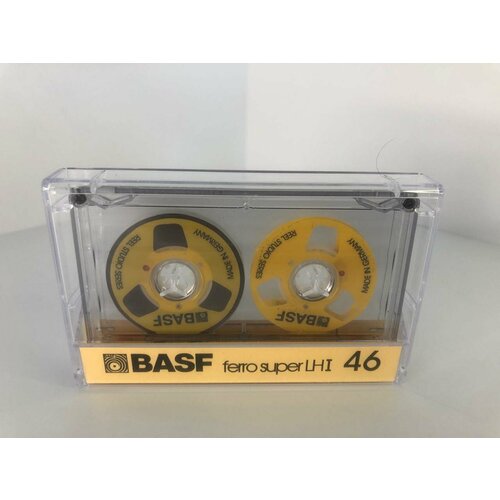 Аудиокассета для записи BASF 46 с бобинками, 46 мин аудиокассета emtec basf 90