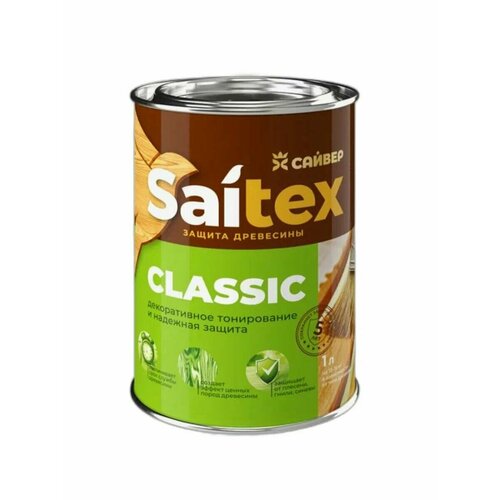 Пропитка для дерева сайтекс дуб европейский 1л 450₽