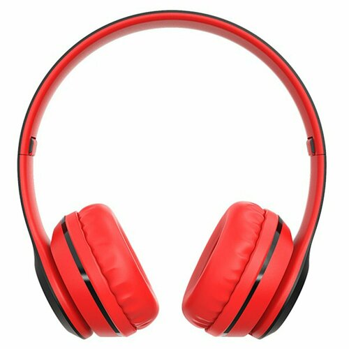 Наушники беспроводные Borofone BO4 bluetooth красные 1568₽