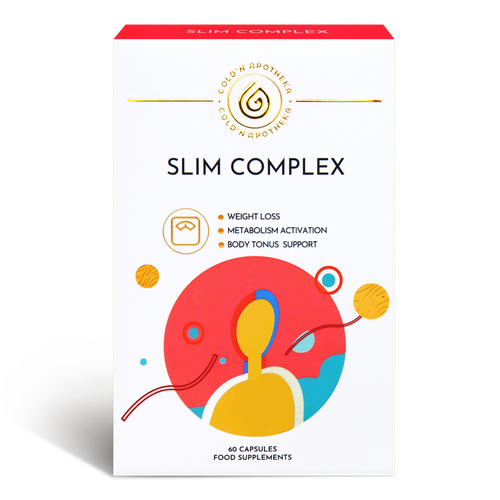 Gold'n Apotheka Slim Complex 30/60/90 Термогенный комплекс (Termogenic complex) капсулы массой 600 мг 60 шт