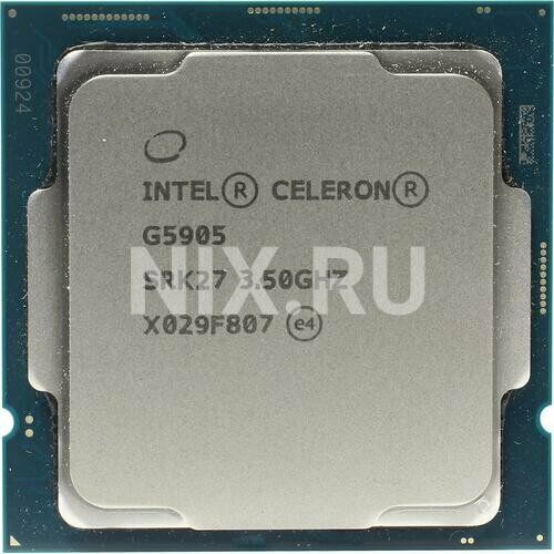 Процессор Intel Процессор Intel Celeron G5905 OEM (CM8070104292115, SRK27)
