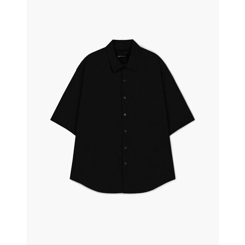 Рубашка Gloria Jeans, размер L (50-52), черный рубашка happyfox размер 50 52 черный