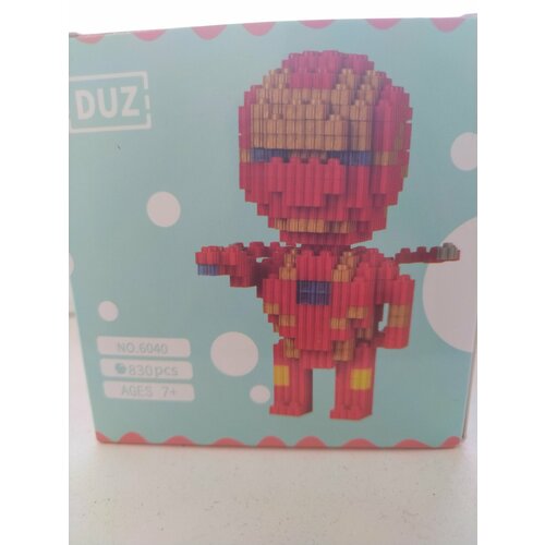 3d Конструтор блоковый Железный человек