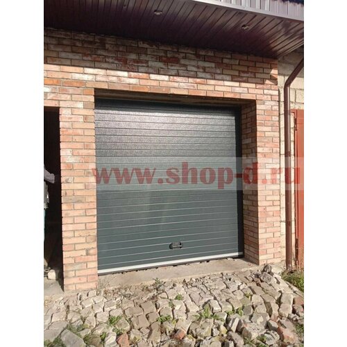 Секционные ворота Damast 350x230см, цвет коричневый, с торсионными пружинами (буклет)