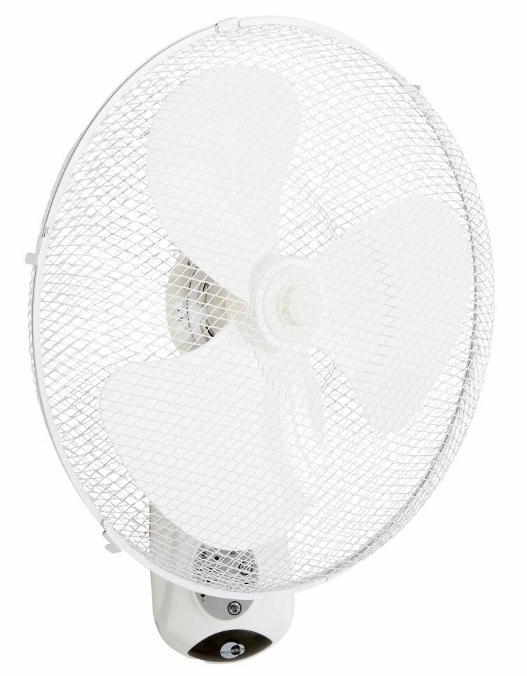 фото EQUATION Дерби вентилятор настенный белый 45Вт / EQUATION Derby вентилятор настенный D40 с пультом управления белый 45Вт