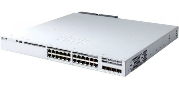 Catalyst 9300L 24-port 1G copper with fixed 4x1Gb SFP uplinks, PoE+, DNA Network Advantage Lic , C9300L-24P-4G-A