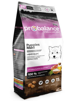 фото ProBalance Puppies Maxi Корм сухой для щенков крупных пород, 2 кг