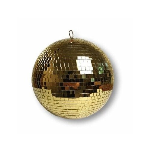 Зеркальный шар AstraLight AMB020 Gold