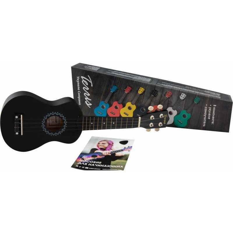 Укулеле сопрано TERRIS JUS 11 BK — фото 1