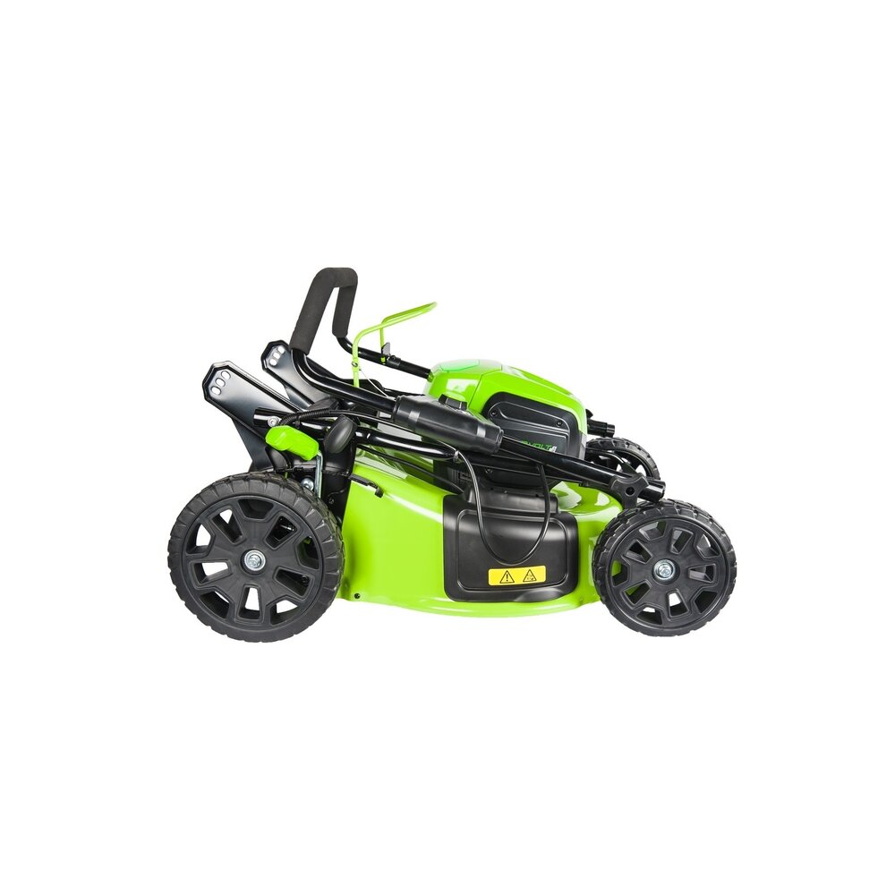 Аккумуляторная газонокосилка Greenworks - фото №19