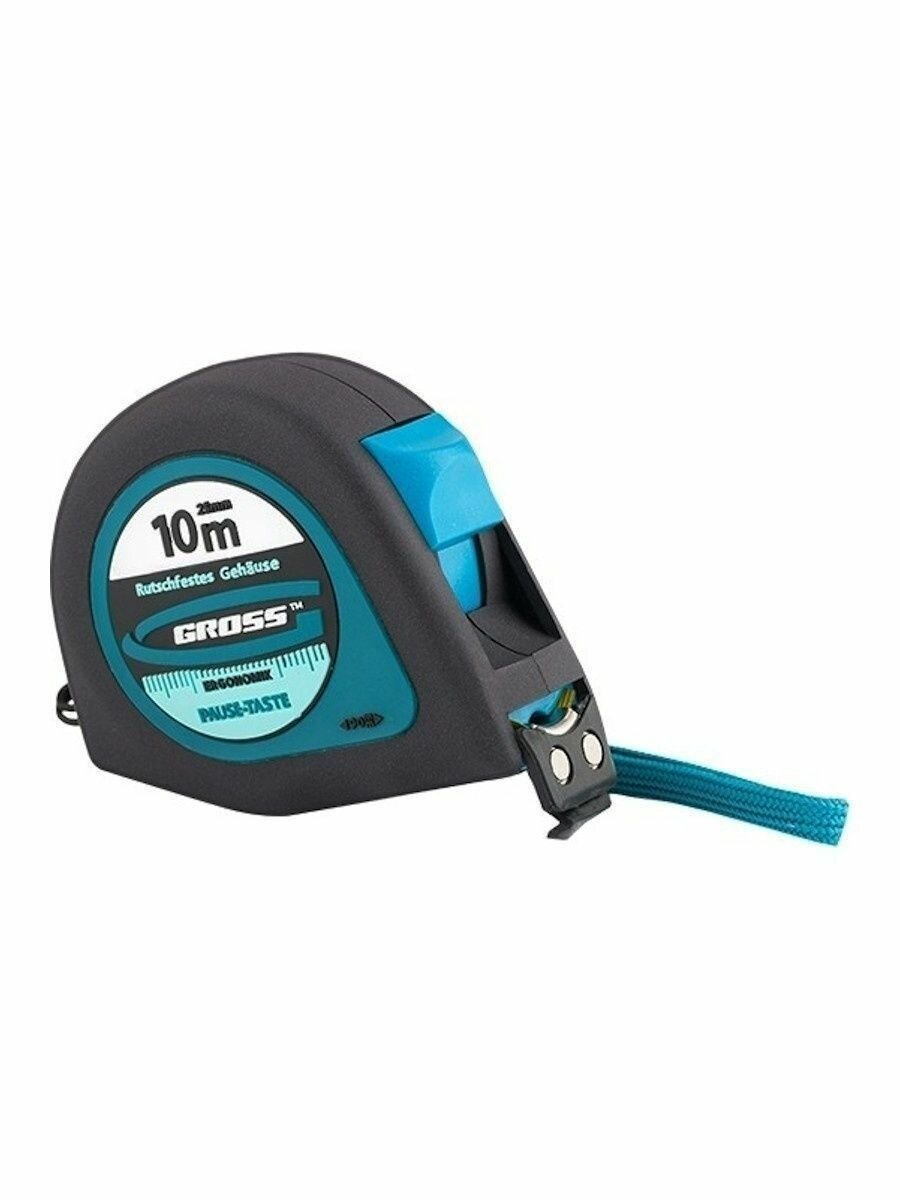 Рулетка Gross Ergonomisch 31105, 10 м x 25 мм — фото 1
