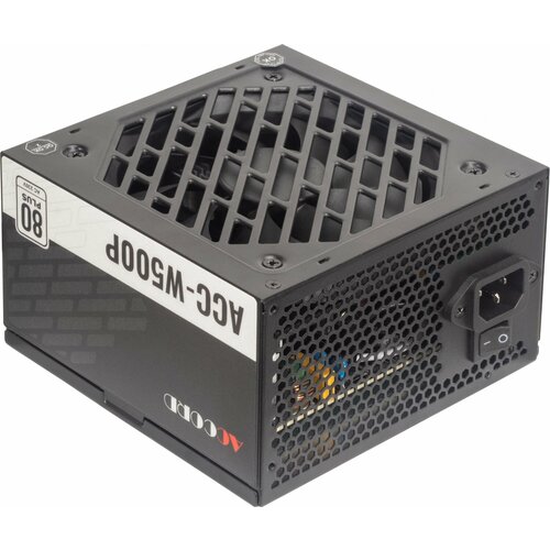 Блок питания Accord ATX 500W ACC-W500P 80 PLUS WHITE 204pin 120mm fan 6xSATA 3301₽
