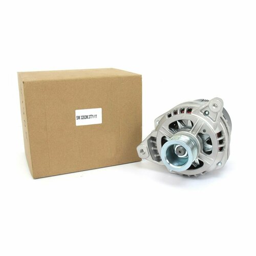 Генератор дв4216 для ам Газель Бизнес Евро-4 Evotech 27 90А поликлиновый шкив 6РК 8624₽