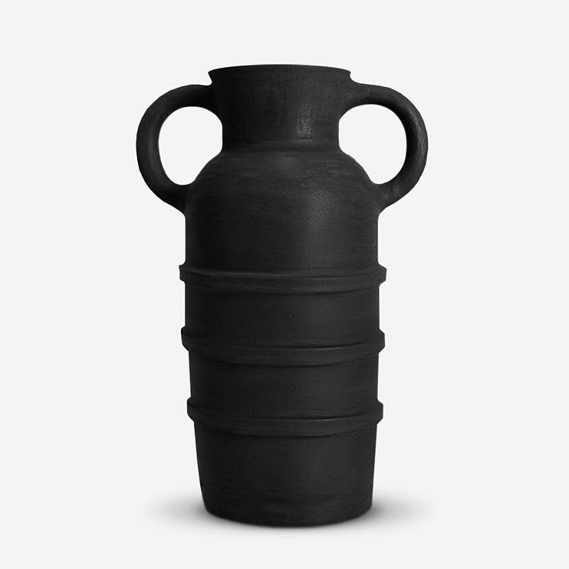 Woman Arms 01 Black Ваза H52 см