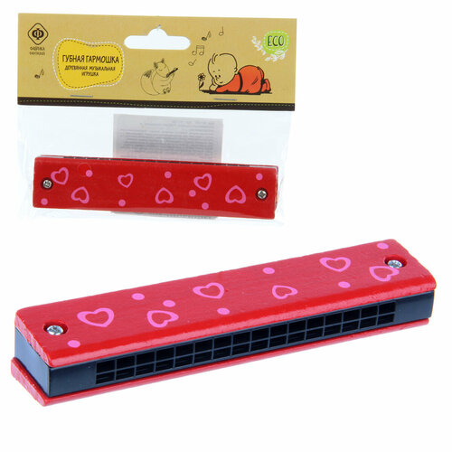 Деревянный музыкальный инструмент игрушка Губная гармошка Фабрика Фантазий 265₽