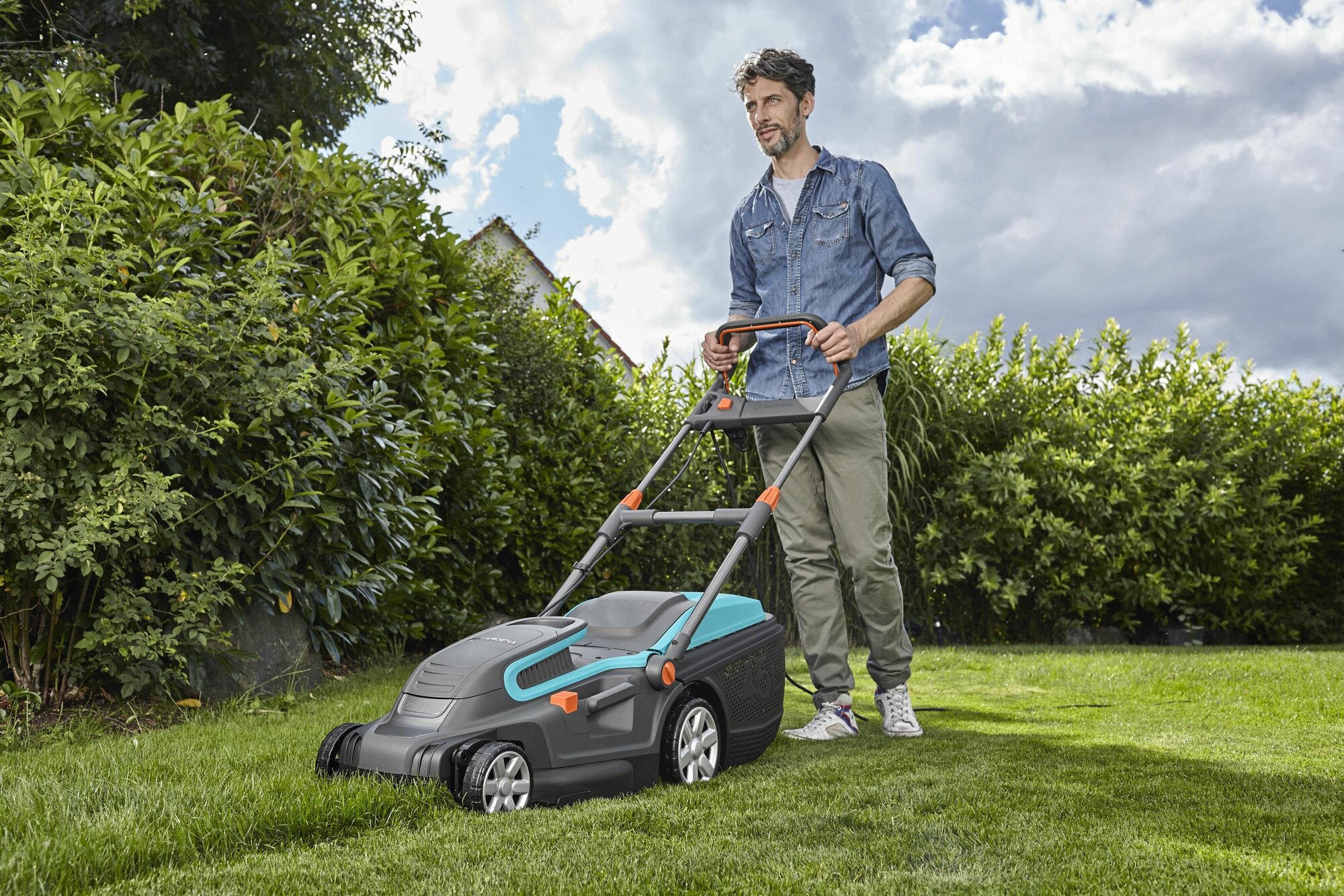 Газонокосилка роторная GARDENA PowerMax 1800/42 [05042-20.000.00] - фото №19