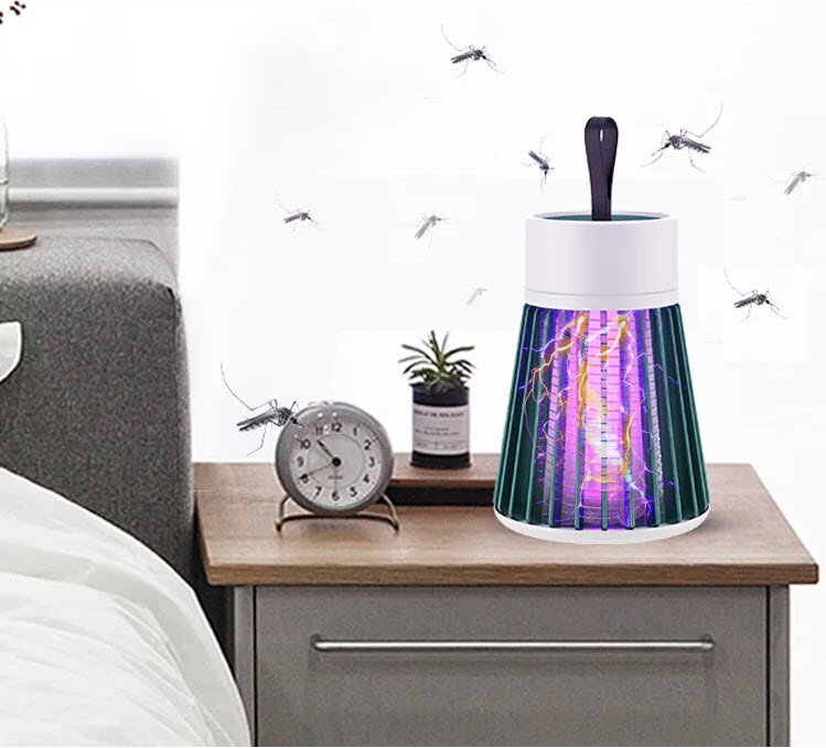 Изображение Лампа-ловушка для комаров "Electric shock", серая, без отдушек, 1 шт