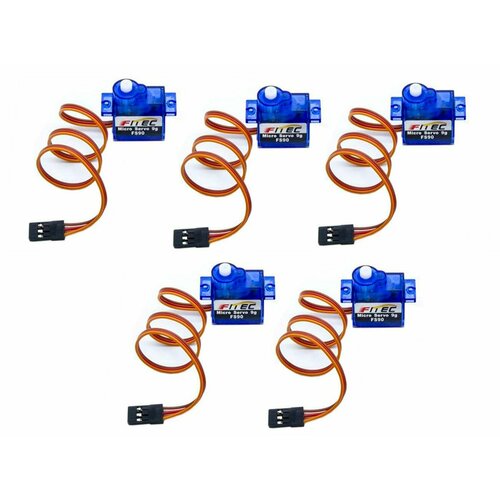 Рулевые микро сервомашинки FeeTech FS90 9 гр. 5 шт.
