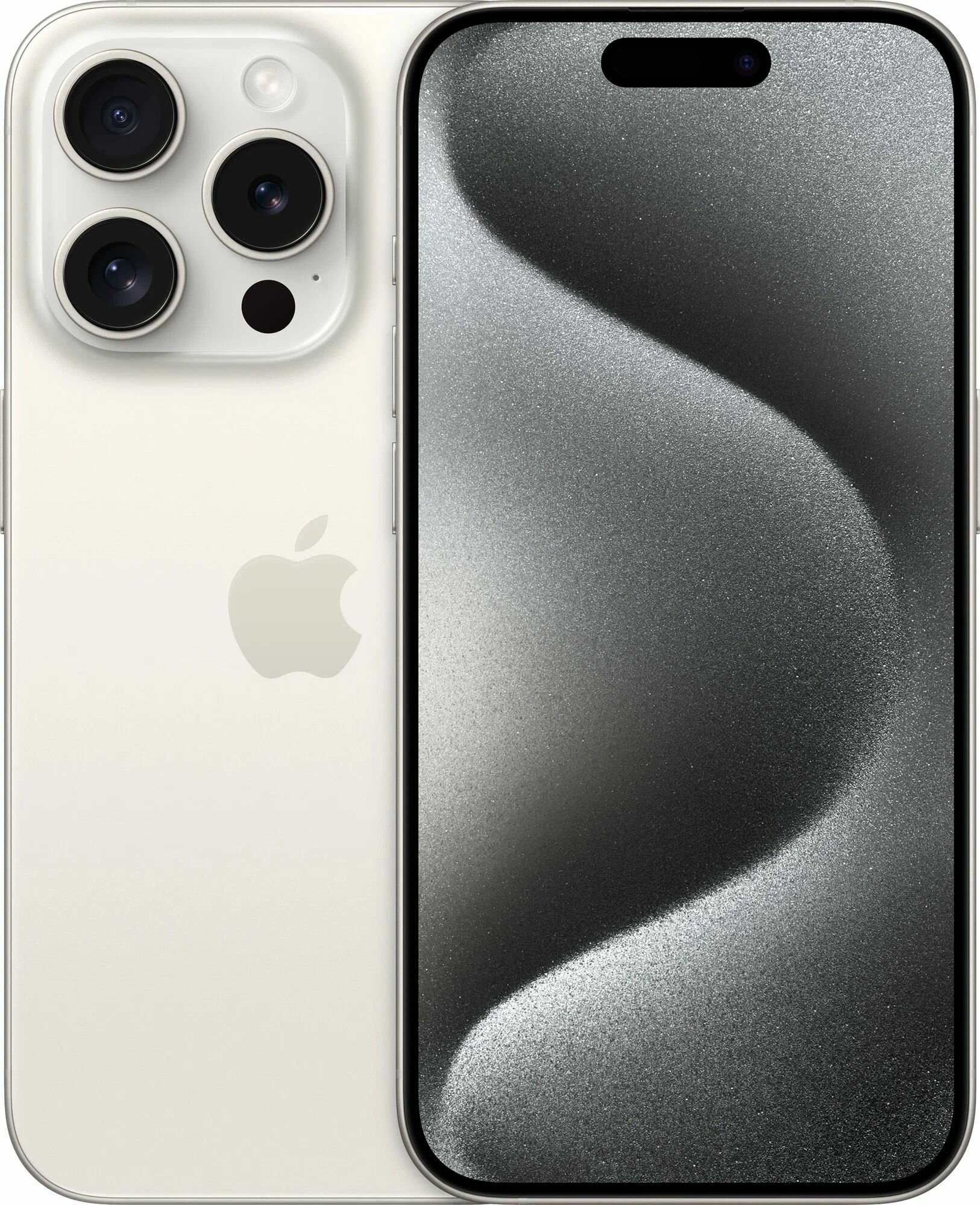Смартфон Apple iPhone 15 Pro Max 256 ГБ Dual nano SIM, белый титан