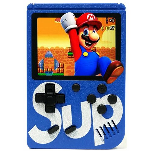 Портативная игровая приставка консоль Game BOX SUP синяя 400в1 игр 915₽