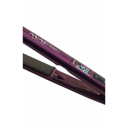 Профессиональная плойка для волос утюжок выпрямитель утяжок настройка температуры с керамическими пластинами для укладки завивки волос фиолетовый 409900₽