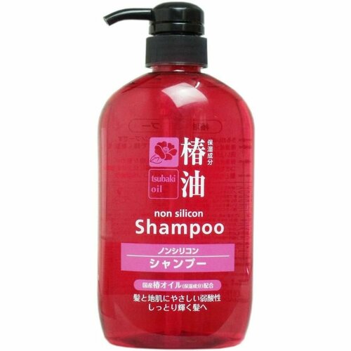 Kumano Шампунь для волос без силикона Tsubaki Oil Shampoo с маслом камелии 600мл 961₽
