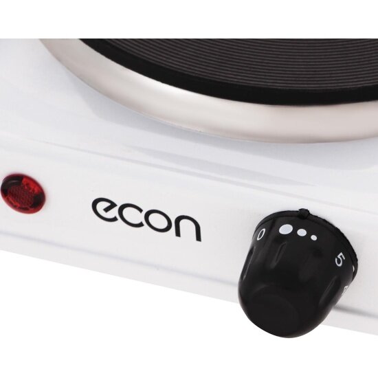 Обзор: Электрическая плитка Econ ECO-131HP, 1 конфорка, 1000Вт, белая