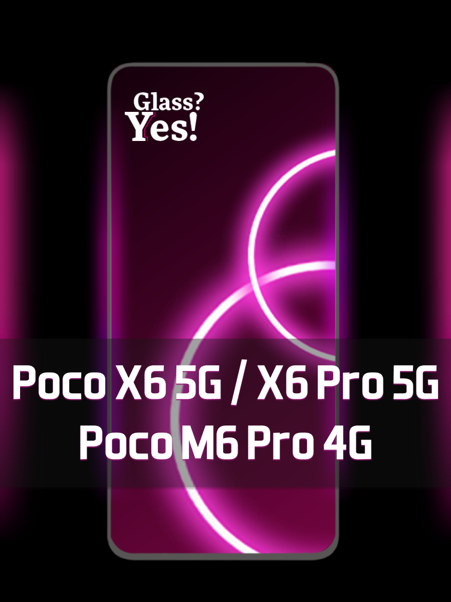 Защитное стекло на Poco X6 x 6 pro 5G для Poco X6 x 6 5G на Poco M6 m 6 Pro 4G Поко М6 м 6 Про 4джи 4 джи ж г для Поко икс 6 5 джи Поко Х6 про 5 джи