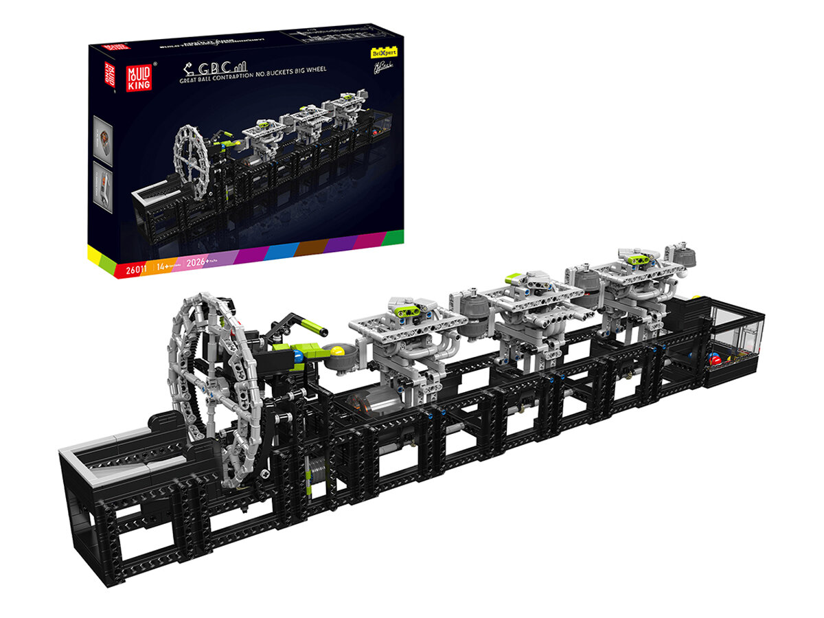 фото Конструктор Mould King Шаровое устройство MOC Трансмиссионный поворотный стол 26011