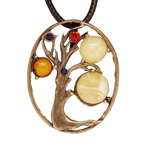 Подвеска янтарь синтетический кристалл янтарь прессованный янтарь бежевый 700₽