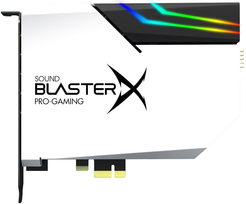 Звуковая карта Creative Sound Blaster AE-5 Plus (белый цвет)