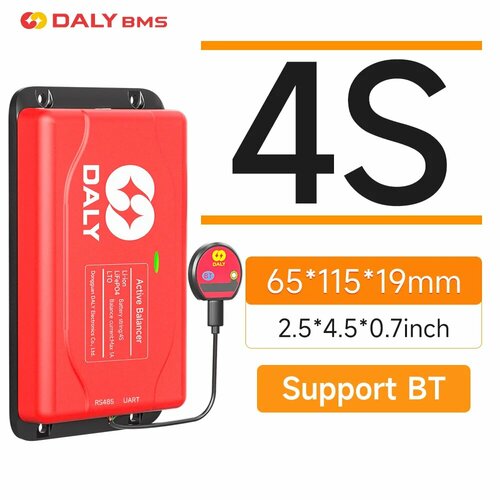 Daly Smart Active Balancer 1A для аккумуляторов 18650, 4S ACTIVE BALANCER