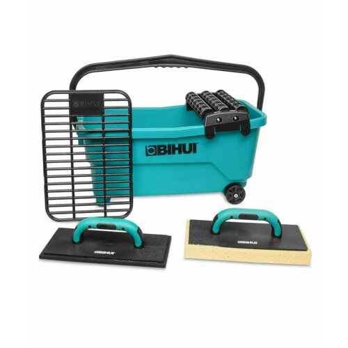 Ведро для плиточника С роликами BIHUI (кювета для мытья плитки) 19л. TWS19
