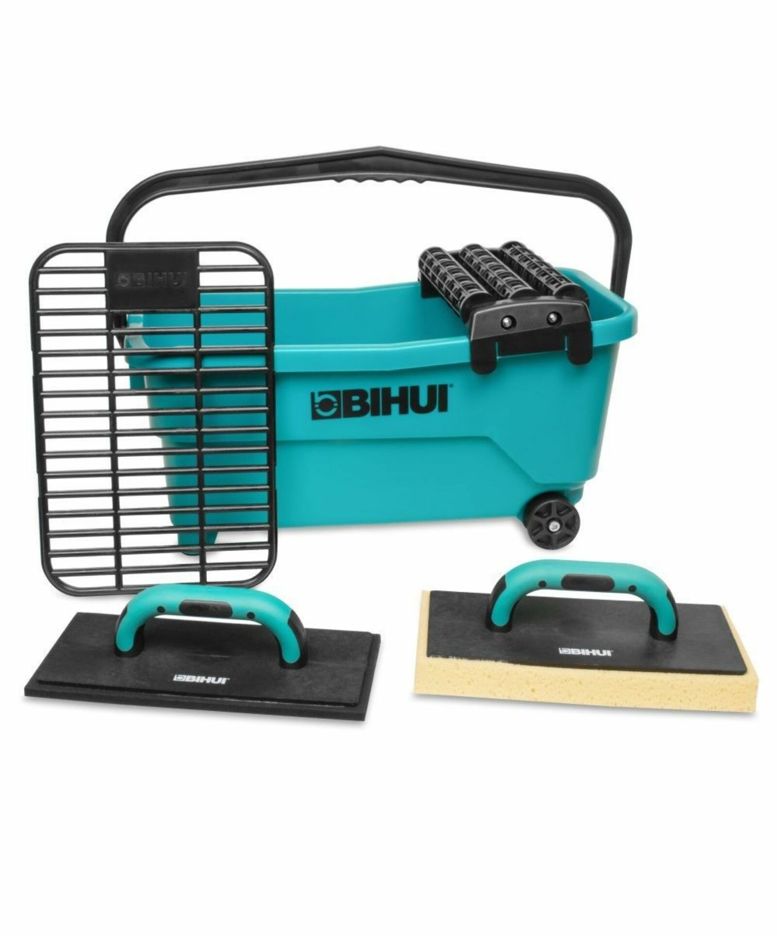 Ведро для плиточника С роликами BIHUI (кювета для мытья плитки) 19л. TWS19