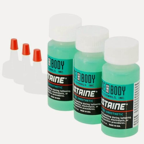 Изображение товара Охлаждающий гель для татуажа вторичный Face and Body Sustaine Blue Gel, 36 ml