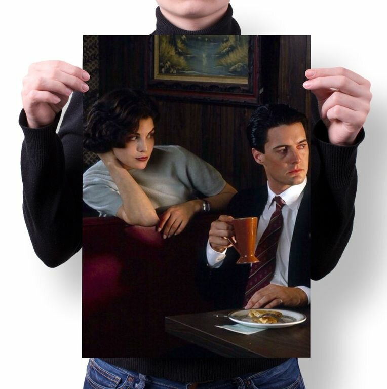 Плакат Твин Пикс, Twin Peaks №6, A4