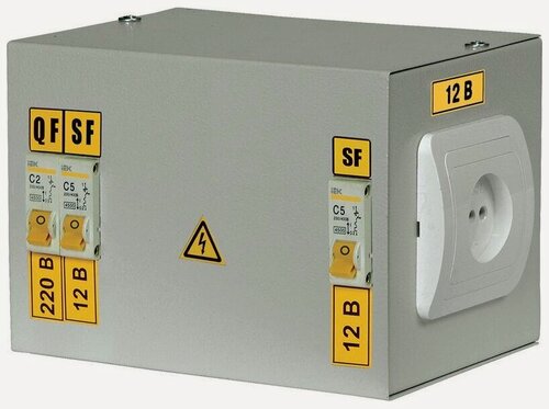 Изображение товара Ящик с понижающим трансформатором IEK ЯТП-0,25 220/24-2,36 УХЛ 4 IP30